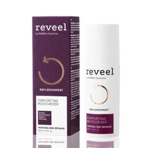 Hidratación intensiva de la piel con Comforting Moisturizer de Reveel, para pieles secas o muy secas. Indicado para climas fríos