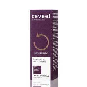 Hidratación intensiva de la piel con Comforting Moisturizer de Reveel, para pieles secas o muy secas. Indicado para climas fríos